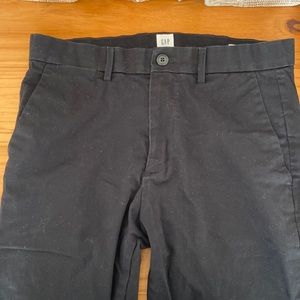 Gap black chinos skinny fit